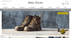 Desktop Screenshot of bellsshoes.co.uk