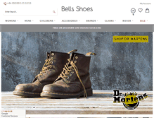 Tablet Screenshot of bellsshoes.co.uk